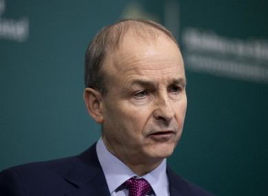 File photo of Taoiseach Micheál Martin