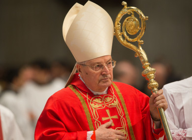 Cardinal Angelo Sodano holds the religious mass 'Pro Eligendo Romano Pontifice' at Saint Peter's Basilica, 12 March 2013.