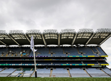 Croke Park hosts this weekend's games.