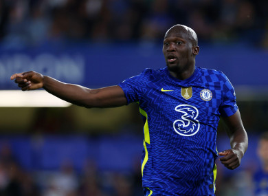 Romelu Lukaku (file pic).