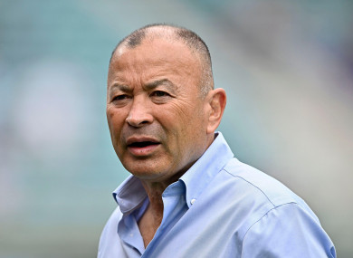 Eddie Jones (file pic).