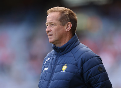Clare manager Colm Collins.