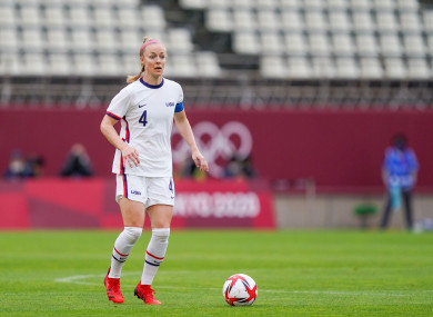 Becky Sauerbrunn (file pic).
