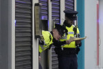 Gardaí at the scene in Blanchardstown, Dublin.