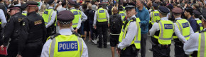 'The British state is on edge': Kneecap's second day in court sees police action and legal wrangling
