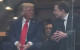 Trump and Musk meet and shake hands at Charlie Kirk memorial 