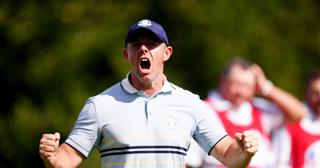 Supposedly hostile Bethpage atmosphere falls flat as Europe make a roaring start