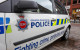 Police at the scene of alleged car ramming and stabbing at Manchester synagogue