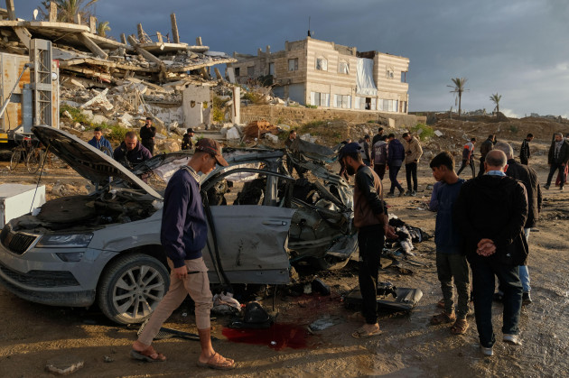 Israel says it has killed top Hamas commander in Gaza Hamas said a civilian vehicle had been struck outside Gaza City and asserted it was a violation of the ceasefire that took effect on October 10.