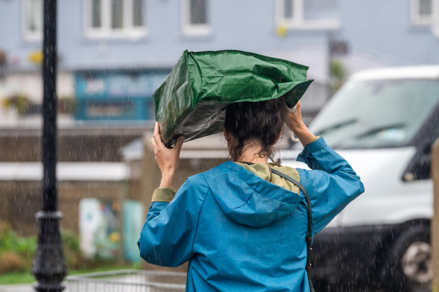 Status Yellow warning for rain issued for 13 counties over the weekend