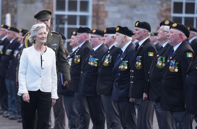 'We are suffering a housing crisis': President attends anniversary event for veterans’ homeless charity