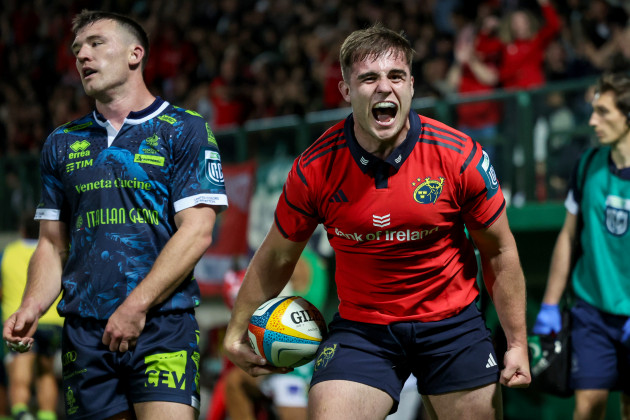 Munster deliver with 7-try win in Benetton