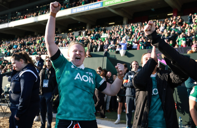 Ireland set to play in front of record crowd again, with visit of Scotland to Dublin 