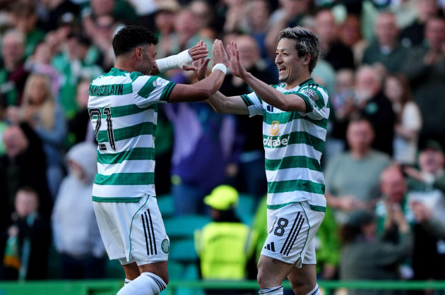 Celtic prevail to move level on points with Hearts at top of table