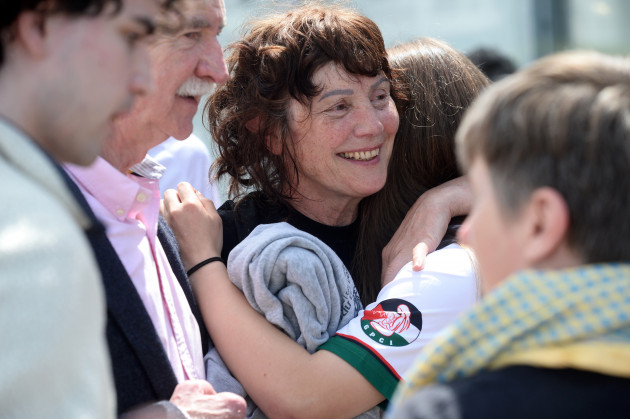 On return home, Margaret Connolly describes ‘dehumanising’ conditions for activists