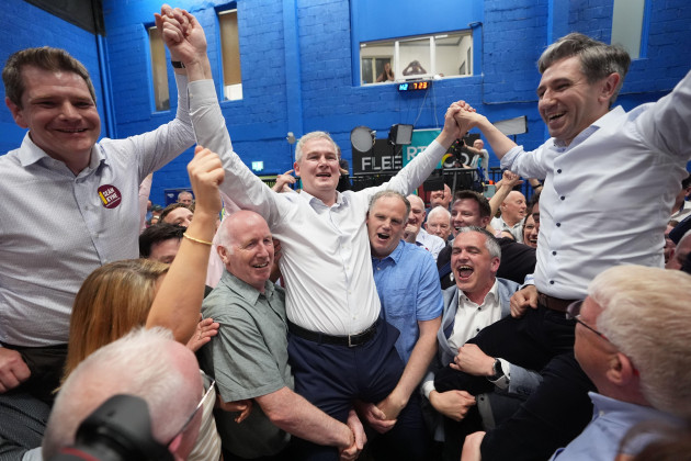 Harris hails Seán Kyne’s rare byelection success as 'a win for centrist politics'