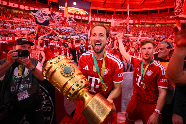 Harry Kane hits cup final hat-trick to take Bayern Munich season tally to 61