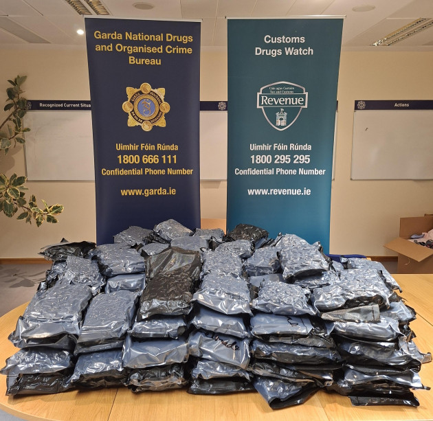 Around €1.5m worth of cannabis seized in Dublin