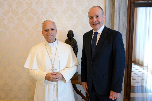 Taoiseach says he asked Pope Leo for ‘every effort’ on redress for historical abuse