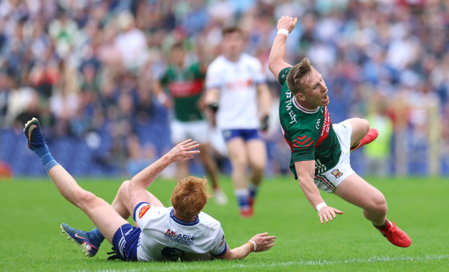 Mayo hit six two-pointers as they just about squeeze past Monaghan