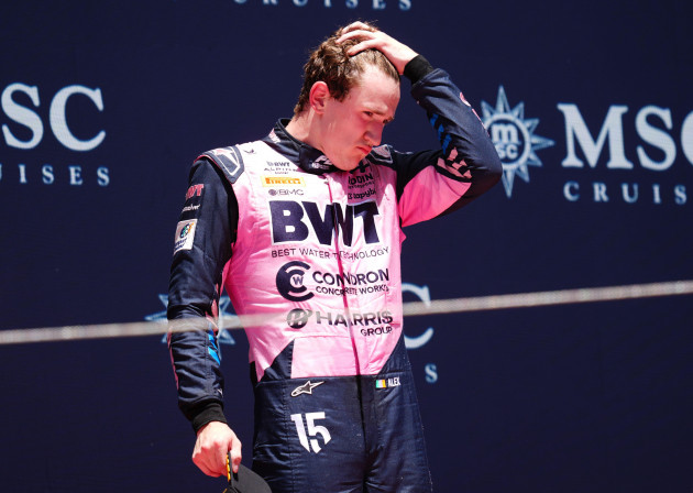 Alex Dunne secures another Formula 2 podium finish 