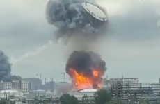 Massive explosion at Moscow oil refinery after Ukraine targets Russian sites in air raid