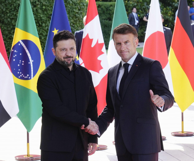 Zelenskyy joins G7 leaders for meeting seeking to pressure Russia to end war