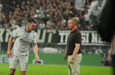 New Hearts boss endures nightmare Champions League debut
