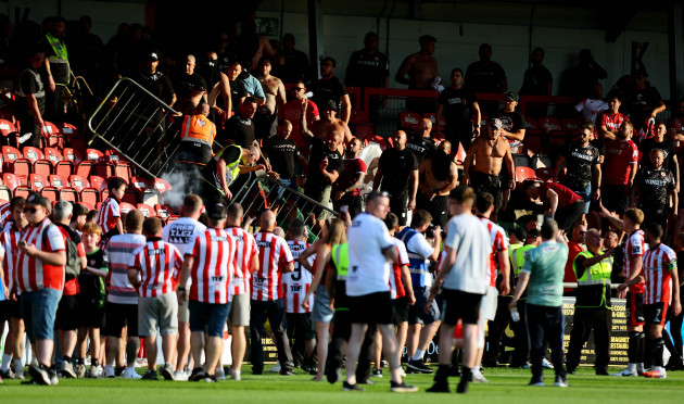 Uefa open disciplinary proceedings against Derry and CSKA Sofia