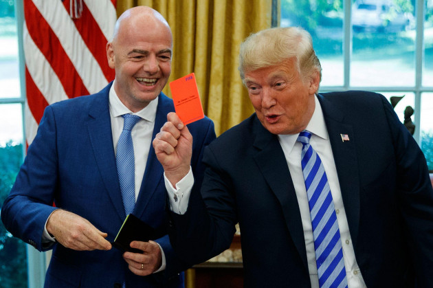 Trump’s World Cup, where sport and politics mix freely 