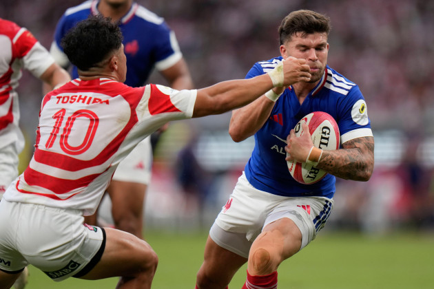 Jalibert shines as France beat Japan 42-15 in Nations Championship