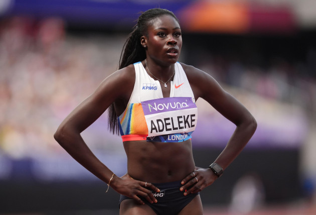 Rhasidat Adeleke withdraws from 400m race in Belgium 