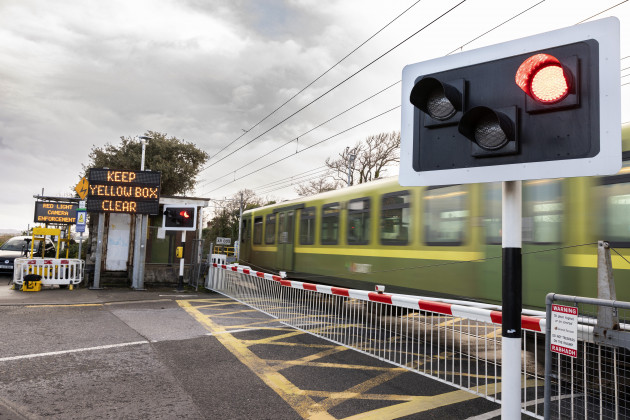 Around 100 fines issued since first level crossing red-light camera came into operation in January