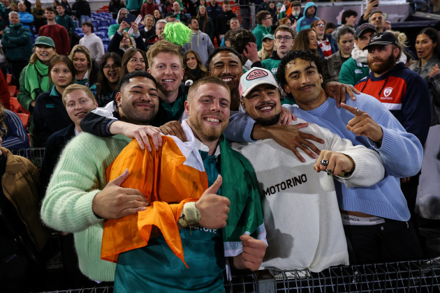 'I've been supporting Ireland since I was a kid. My mum's full Ireland'