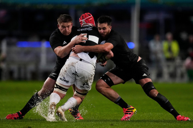 Eight-try New Zealand cruise to tour victory over Sharks