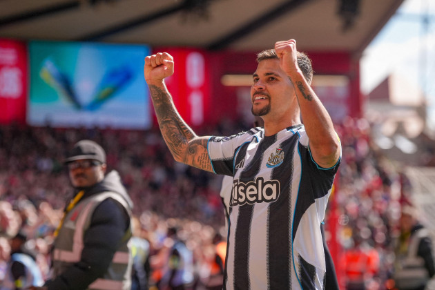 Arsenal complete €87 million signing of Newcastle captain Bruno Guimarães