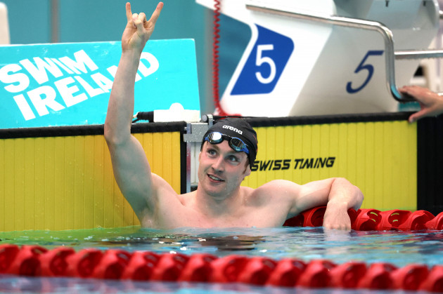 Kelly and Cullen reach European swimming semi-finals as Irish records fall in Paris