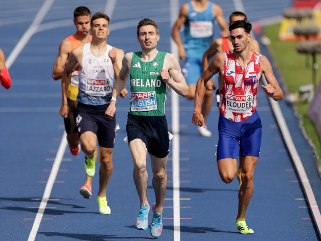 English wins 800m heat, McPhillips fails to progress at European Athletics Championships