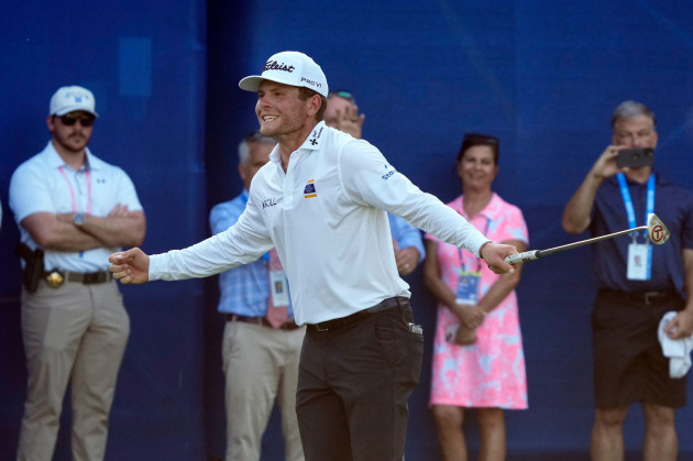 Brennan clinches Wyndham crown for second PGA win to reach FedEx Cup play-offs
