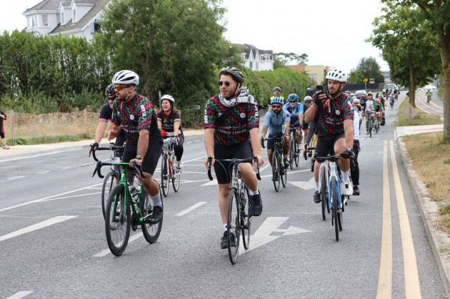 'Like a home away from home': Gazan paracyclists on their Dublin-Belfast charity spin