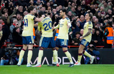 Arsenal keep pace with leaders Man City after digging deep for late victory