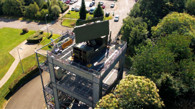 The units in Ireland's new €500m compact radar system can be moved around on trucks